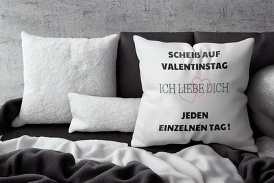 Kissen - Scheiß auf Valentinstag